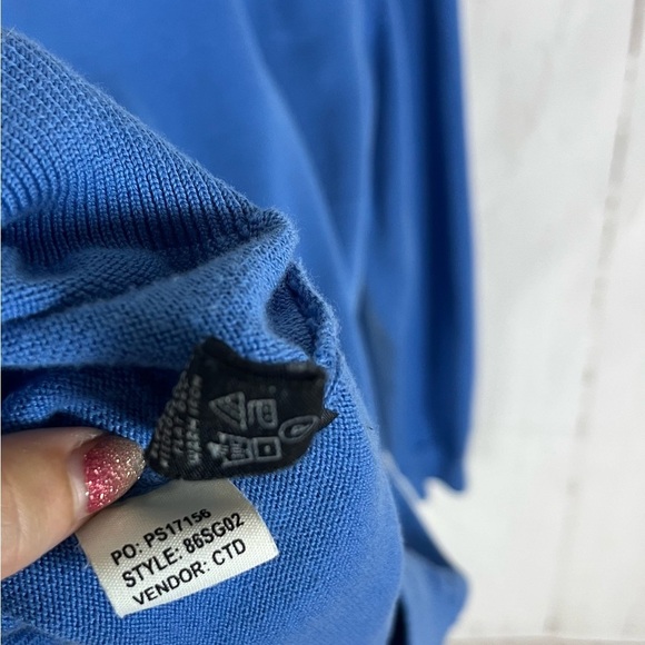 Colorful argyle golf sweater XXL Tricots St. Raphael - Picture 7 of 8